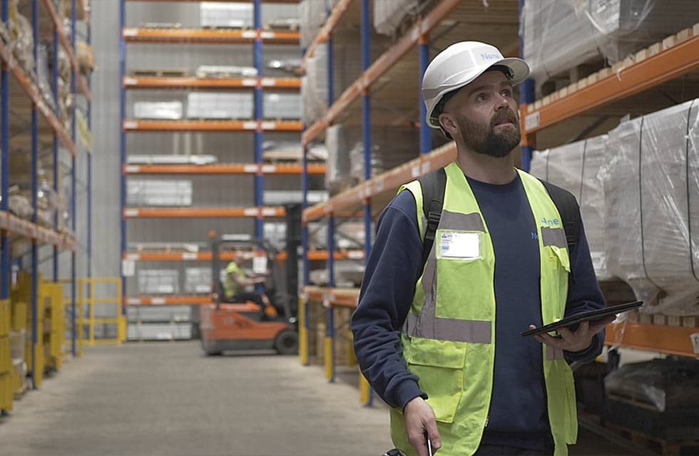 Shelves and Storage Equipment warehouse featuring industrial storage solutions and heavy-duty shelving systems