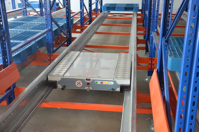 Radio Shuttle Racking System - Automated Pallet Storage & Retrieval Solution for High-Density Warehousing | Shelves and Storage Equipment