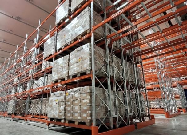 Double Deep Pallet Racking System - High-Density Storage Solution for Increased Warehouse Capacity | Shelves and Storage Equipment